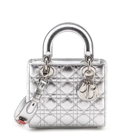 dior lady silver|small Lady Dior.